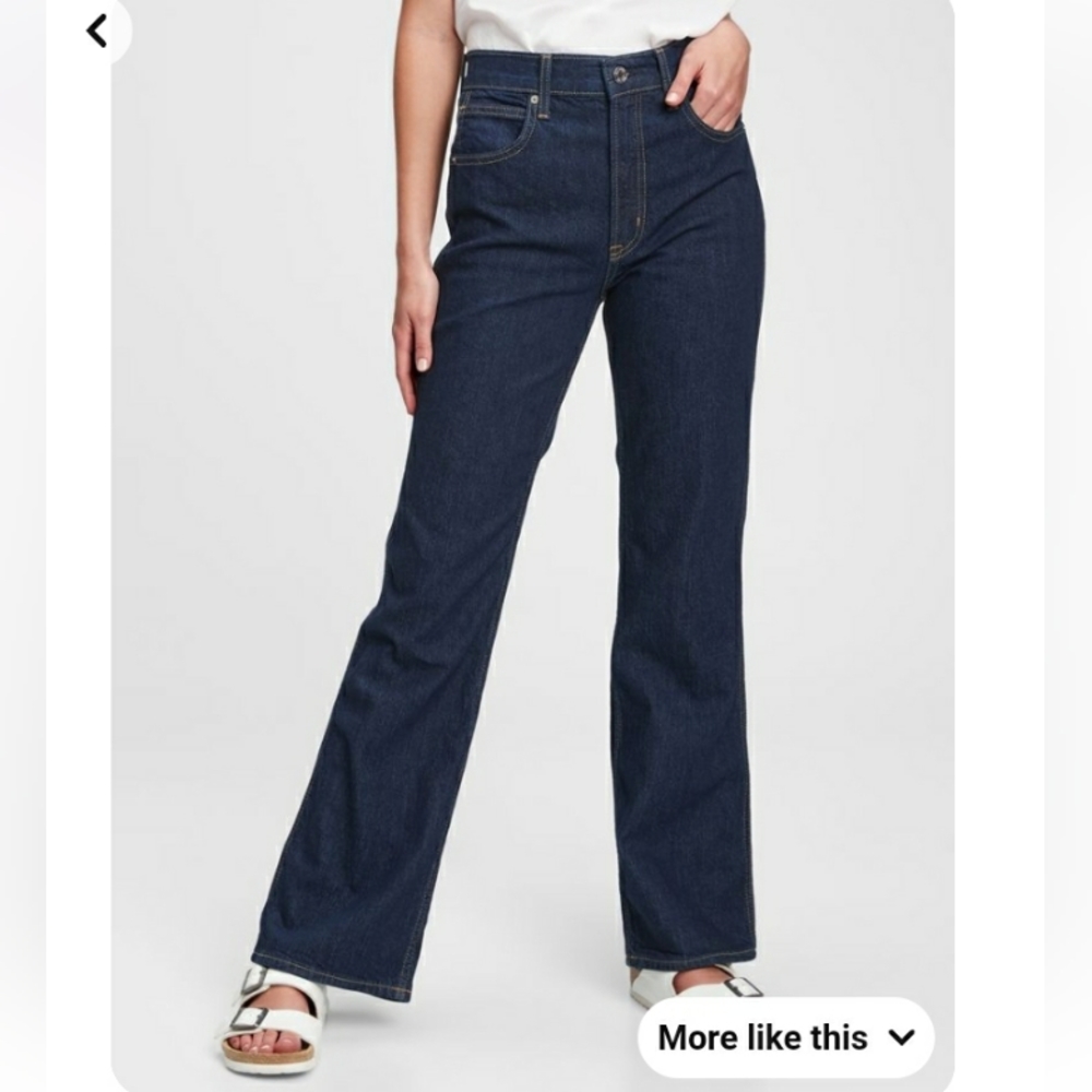 Gap vintage high rise flare